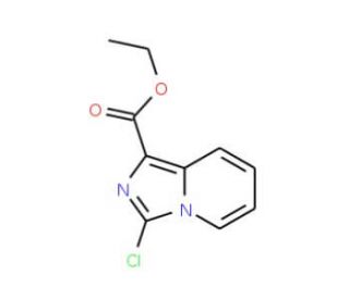 Ethyl 3-chloro-imidazo[1,5-a]pyridine-1-carboxylate (CAS 885276-62-0) - chemical structure image