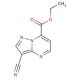 ethyl 3-cyanopyrazolo[1,5-a]pyrimidine-7-carboxylate - chemical structure image