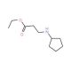 Ethyl 3-(cyclopentylamino)propanoate - chemical structure image