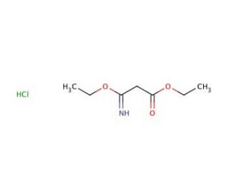 Ethyl 3-ethoxy-3-imino-propionate hydrochloride (CAS 2318-25-4) - chemical structure image