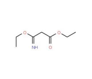 ethyl 3-ethoxy-3-iminopropanoate (CAS 27317-59-5) - chemical structure image