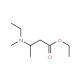 Ethyl 3-[ethyl(methyl)amino]butanoate - chemical structure image