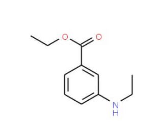 ethyl 3-(ethylamino)benzoate - chemical structure image