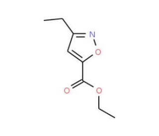 Ethyl 3-ethylisoxazole-5-carboxylate - chemical structure image