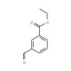 Ethyl 3-formylbenzoate (CAS 33745-47-0) - chemical structure image