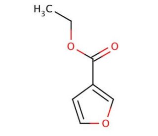 Ethyl 3-furoate (CAS 614-98-2) - chemical structure image