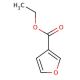 Ethyl 3-furoate (CAS 614-98-2) - chemical structure image
