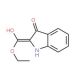 ethyl 3-hydroxy-1H-indole-2-carboxylate (CAS 14370-74-2) - chemical structure image