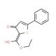 ethyl 3-hydroxy-5-phenylthiophene-2-carboxylate (CAS 2158-86-3) - chemical structure image
