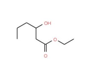 Ethyl 3-hydroxyhexanoate (CAS 2305-25-1) - chemical structure image