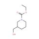 ethyl 3-(hydroxymethyl)piperidine-1-carboxylate - chemical structure image