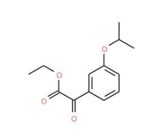 Ethyl 3-iso-propoxybenzoylformate (CAS 845790-54-7) - chemical structure image
