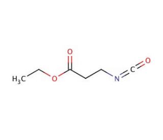 Ethyl 3-isocyanatopropionate (CAS 5100-34-5) - chemical structure image