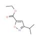 Ethyl 3-isopropylisoxazole-5-carboxylate (CAS 2207-47-8) - chemical structure image