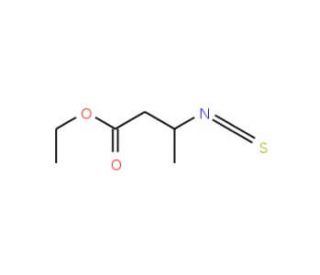 Ethyl 3-isothiocyanatobutyrate (CAS 206750-29-0) - chemical structure image
