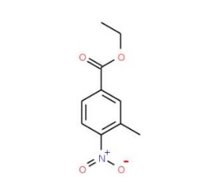 Ethyl 3-methyl-4-nitrobenzoate (CAS 30650-90-9) - chemical structure image