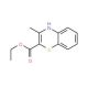 Ethyl 3-methyl-4H-1,4-benzothiazine-2-carboxylate (CAS 7625-01-6) - chemical structure image
