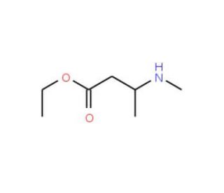 Ethyl 3-(methylamino)butanoate (CAS 68384-70-3) - chemical structure image