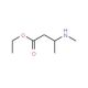 Ethyl 3-(methylamino)butanoate (CAS 68384-70-3) - chemical structure image