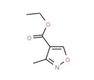 Ethyl 3-methylisoxazole-4-carboxylate (CAS 20328-15-8) - chemical structure image