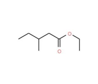 Ethyl 3-methylpentanoate (CAS 5870-68-8) - chemical structure image