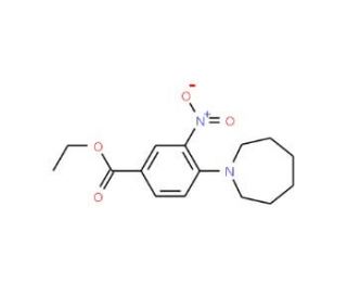 Ethyl 3-Nitro-4-(azepan-1-yl)benzoate - chemical structure image