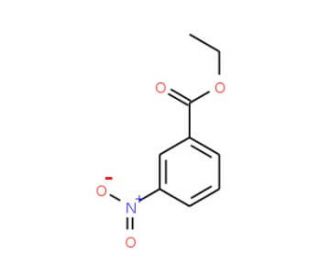 Ethyl 3-nitrobenzoate (CAS 618-98-4) - chemical structure image