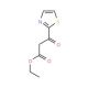 Ethyl 3-oxo-3-thiazol-2-yl-propionate (CAS 212621-63-1) - chemical structure image