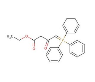 Ethyl 3-Oxo-4-(triphenylphosphoranylidene)butyrate (CAS 13148-05-5) - chemical structure image