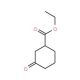 Ethyl 3-oxocyclohexane-1-carboxylate (CAS 33668-25-6) - chemical structure image