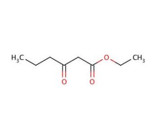 Ethyl 3-oxohexanoate (CAS 3249-68-1) - chemical structure image