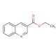 Ethyl 3-quinolinecarboxylate (CAS 50741-46-3) - chemical structure image