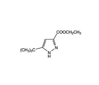 Ethyl 3-tert-butyl-1H-pyrazole-5-carboxylate (CAS 916791-97-4) - chemical structure image