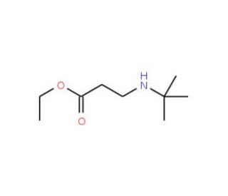 Ethyl 3-(tert-butylamino)propanoate - chemical structure image