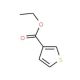 Ethyl 3-thienylacetate (CAS 5751-80-4) - chemical structure image