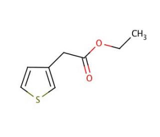 Ethyl 3-thiopheneacetate (CAS 37784-63-7) - chemical structure image