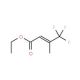 Ethyl 3-(trifluoromethyl)crotonate (CAS 24490-03-7) - chemical structure image