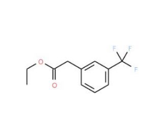 Ethyl 3-(trifluoromethyl)phenylacetate (CAS 331-33-9) - chemical structure image
