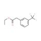 Ethyl 3-(trifluoromethyl)phenylacetate (CAS 331-33-9) - chemical structure image
