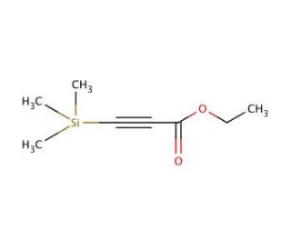 Ethyl 3-(trimethylsilyl)propynoate (CAS 16205-84-8) - chemical structure image