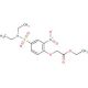 ethyl {4-[(diethylamino)sulfonyl]-2-nitrophenoxy}acetate - chemical structure image