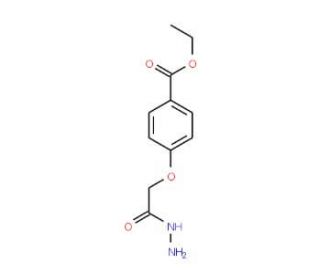 Ethyl 4-(2-hydrazino-2-oxoethoxy)benzoate - chemical structure image