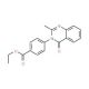 ethyl 4-(2-methyl-4-oxoquinazolin-3(4H)-yl)benzoate (CAS 4005-02-1) - chemical structure image