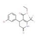 Ethyl 4-(3-bromophenyl)-6-oxo-2-(tfm)-1,4,5,6-tetrahydropyridine-3-carboxylate - chemical structure image