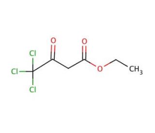 Ethyl 4,4,4-trichloroacetoacetate (CAS 3702-98-5) - chemical structure image