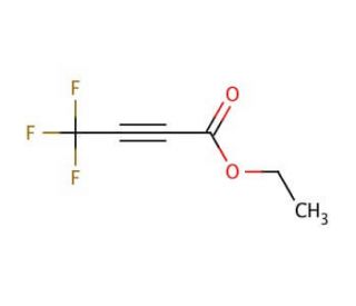 Ethyl 4,4,4-trifluoro-2-butynoate (CAS 79424-03-6) - chemical structure image