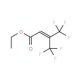 Ethyl 4,4,4-trifluoro-3-(trifluoromethyl)crotonate (CAS 1513-60-6) - chemical structure image