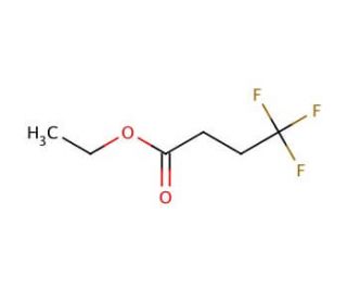 Ethyl 4,4,4-trifluorobutyrate (CAS 371-26-6) - chemical structure image