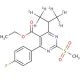 Ethyl 4-(4-Fluorophenyl)-6-isopropyl-2-(methylsulfonyl)pyrimidine-5-carboxylate-d6 (CAS 1185128-49-7) - chemical structure im