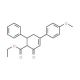 Ethyl 4-(4-methoxyphenyl)-2-oxo-6-phenyl-3-cyclohexene-1-carboxylate (CAS 25960-25-2) - chemical structure image
